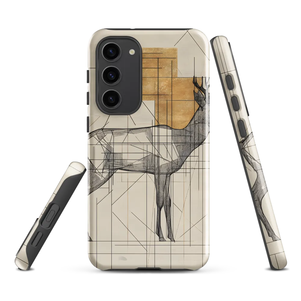 Geometric Elegance: The Majestic Deer