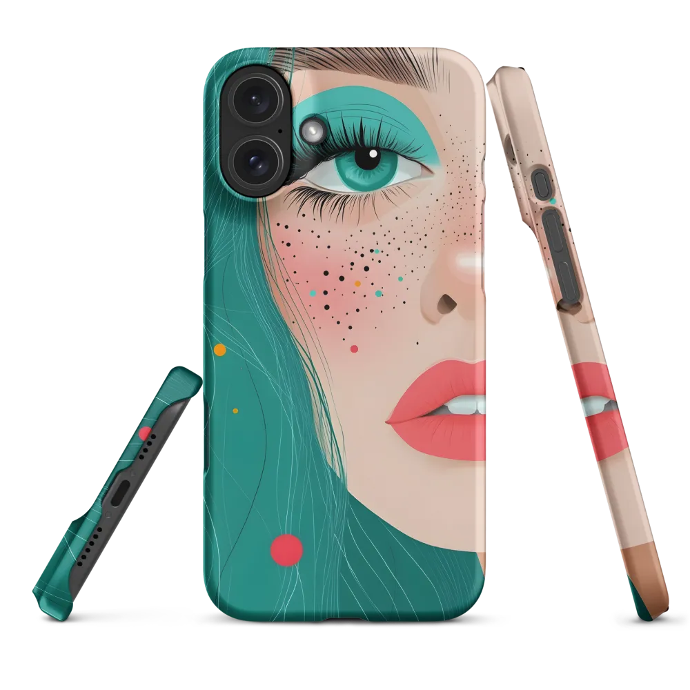 A Playful Portrait: Turquoise Temptation
