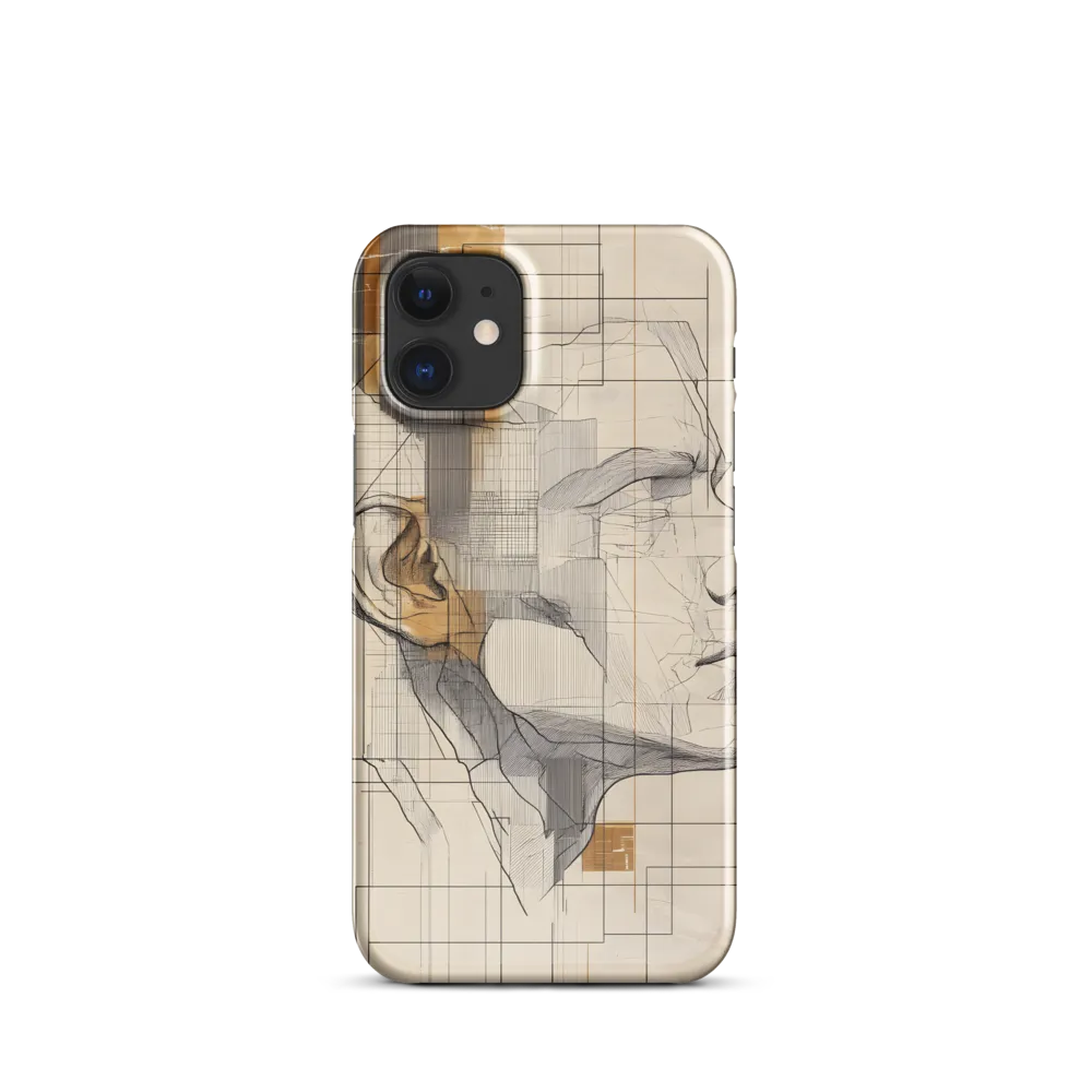 Geometric Reverie | Phone Case |  12 Mini | Snap Case | Glossy