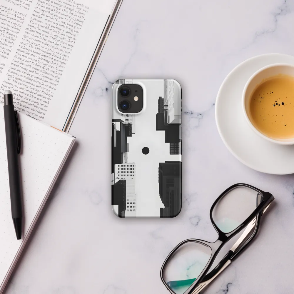 Urban Void: A Minimalist Exploration | Phone Case |  12 Mini | Snap Case | Matte