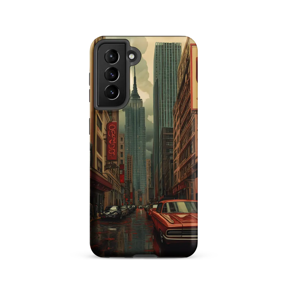Nostalgic Cityscape: Reflections of a Forgotten Era
