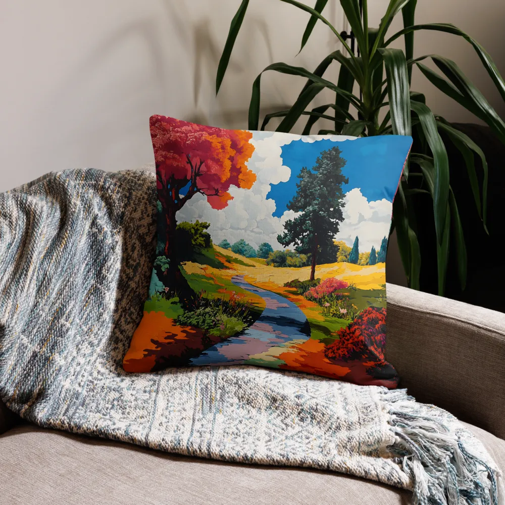 Vibrant Serenity | Pillow & Pillow Case | Multiple Sizes