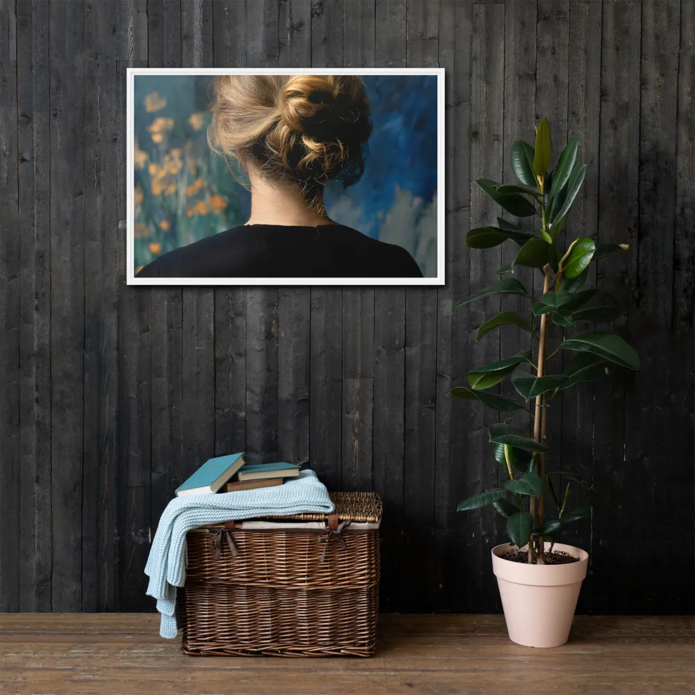 Whispers of Tranquility | Canvas with White Frame | 24″×36″