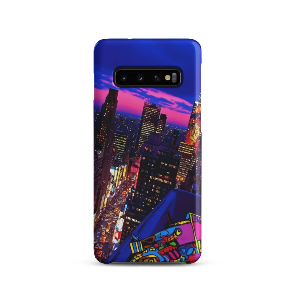 Neon Twilight: A City in Vibrance