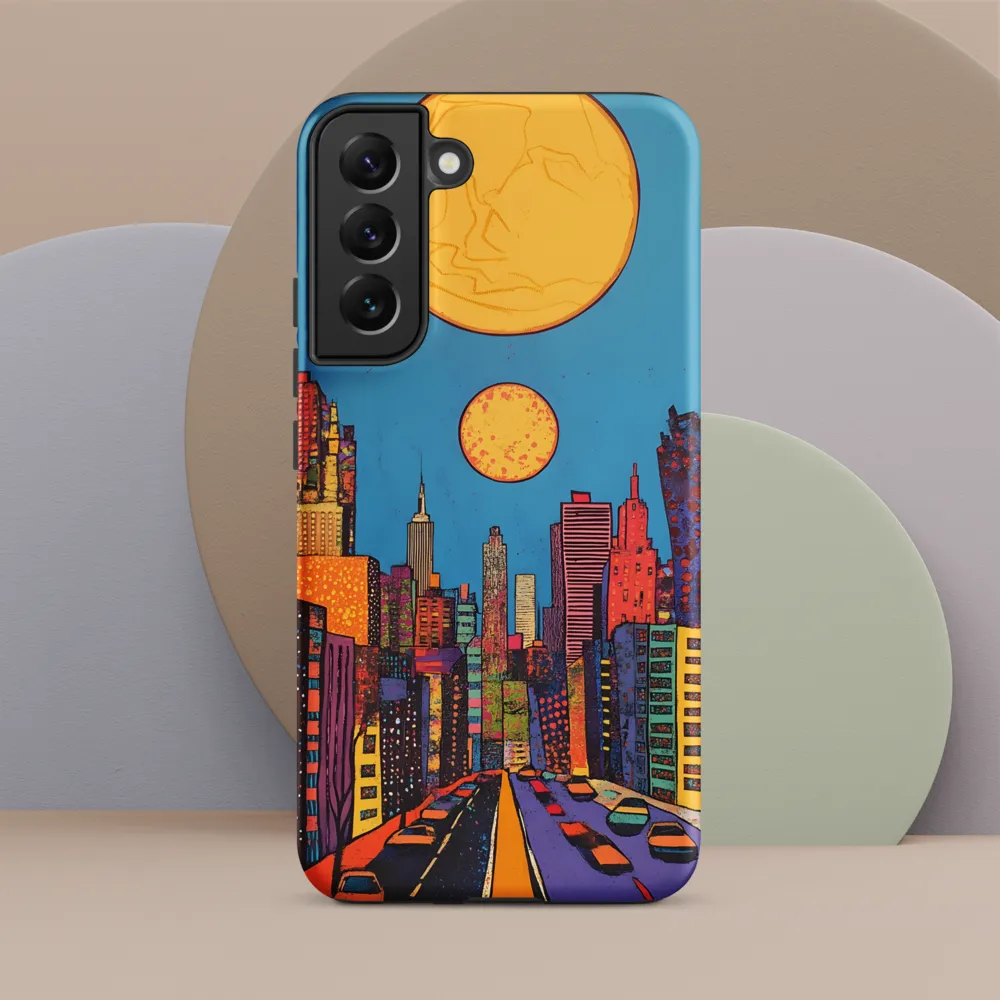 Urban Vibrance: A Pop Art Cityscape