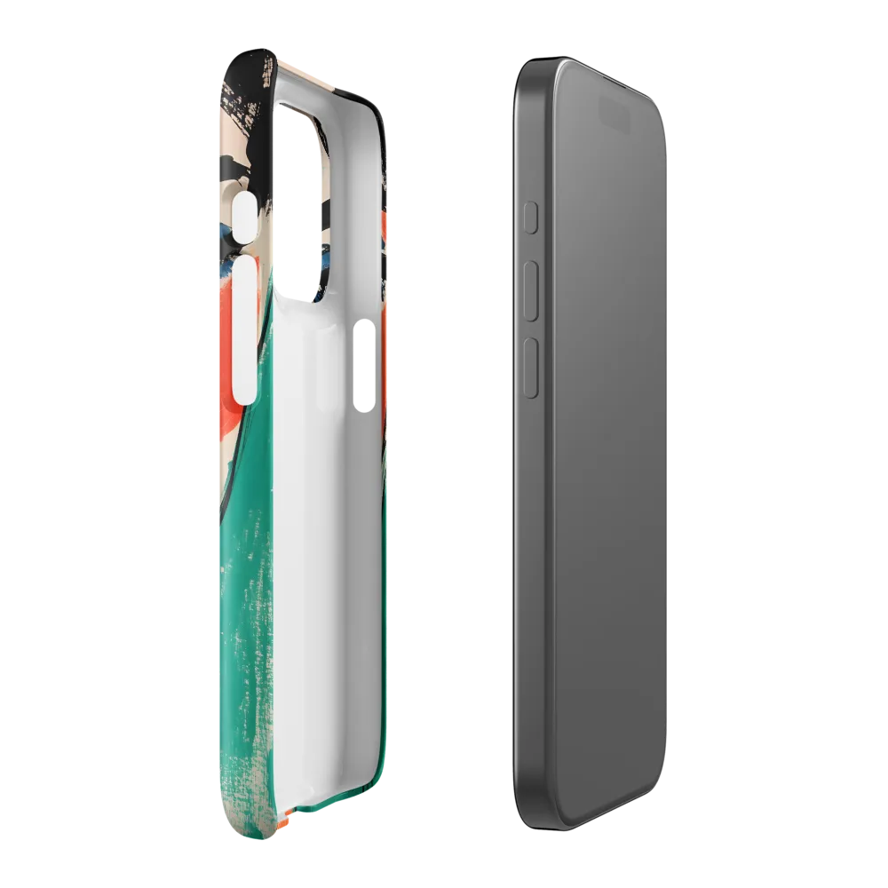 Vivid Portrait of a Modern Muse | Phone Case |  15 Pro | Snap Case | Glossy