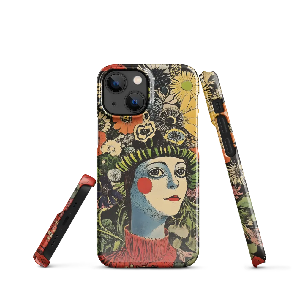 Floral Whimsy: A Portrait of Nature's Embrace