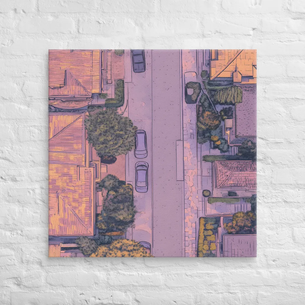 Aerial Serenity: Suburban Oasis