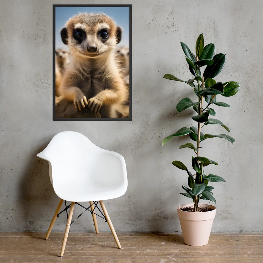 Curious Stance: The Meerkat's Gaze