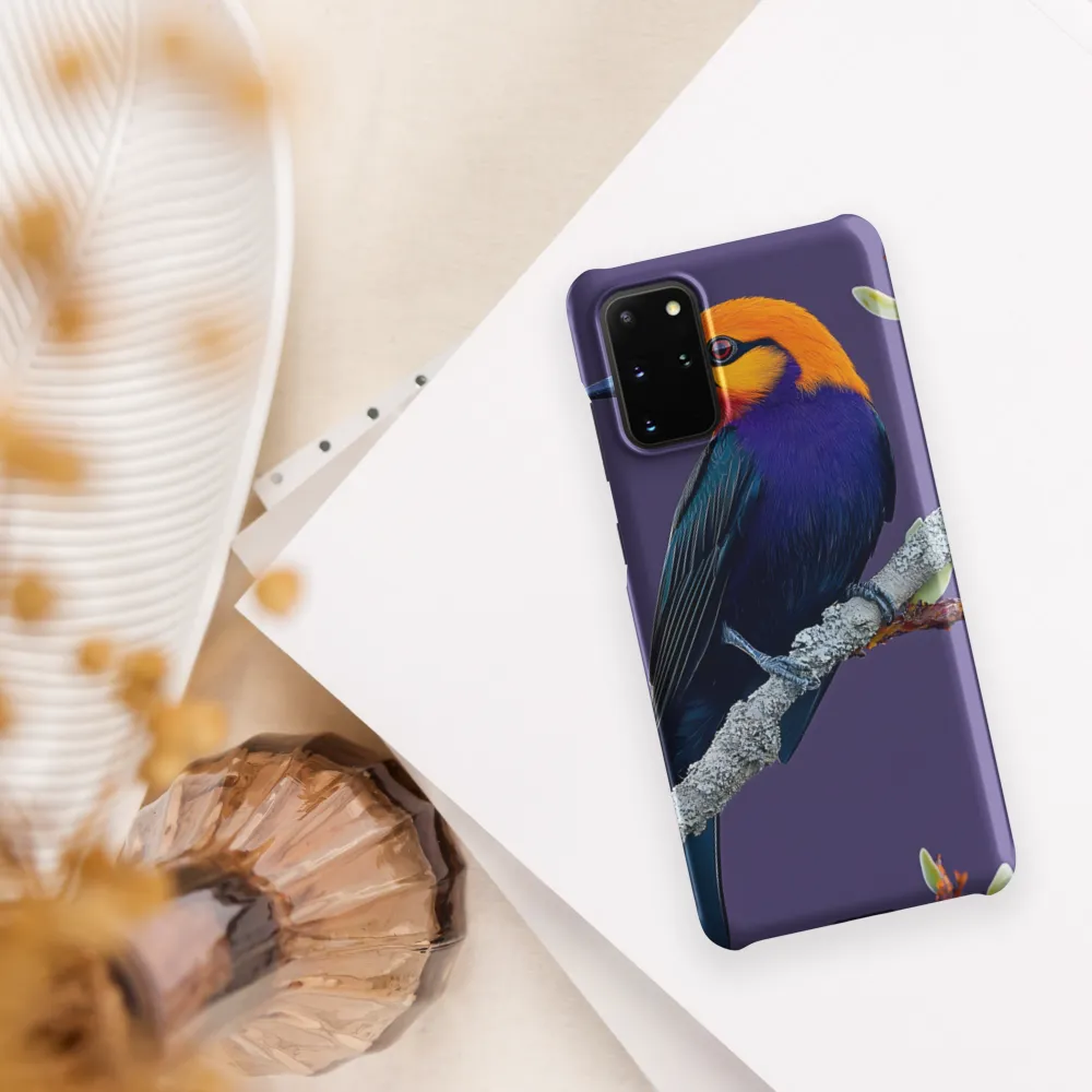 Violet Perch with Golden Crown