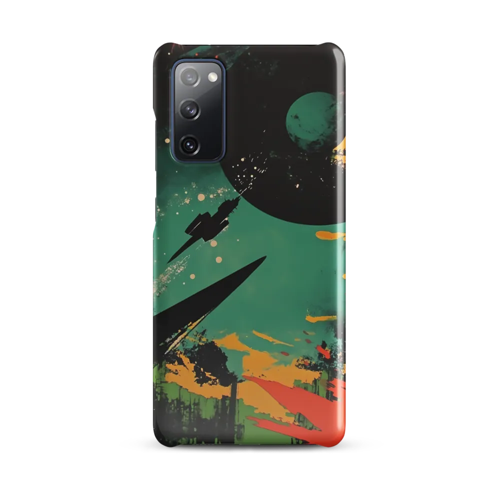 Journey Through the Cosmic Canvas | Phone Case |  S20 FE | Snap Case | Glossy