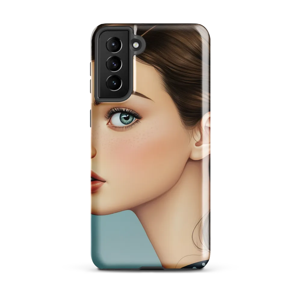 Captivating Gaze: A Modern Portrait
