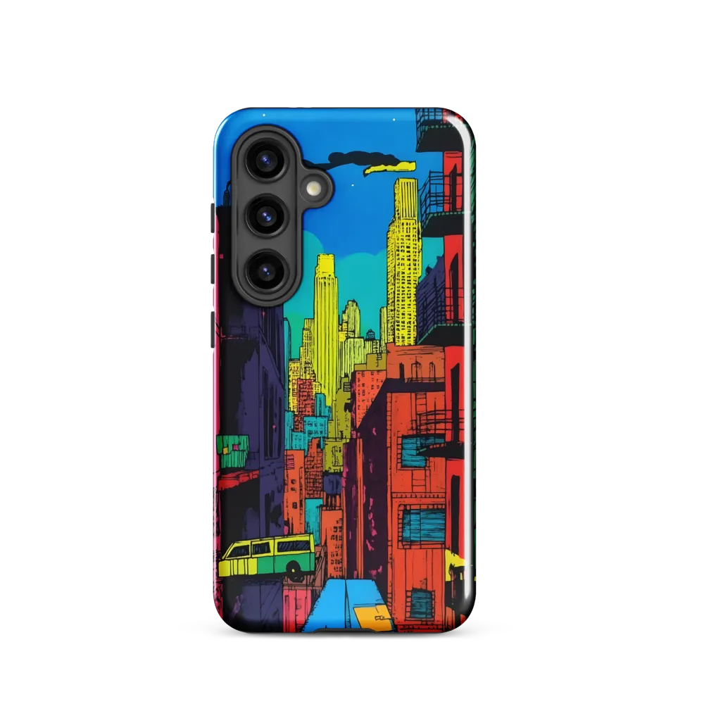 Urban Vibrance: A Pop Art Cityscape