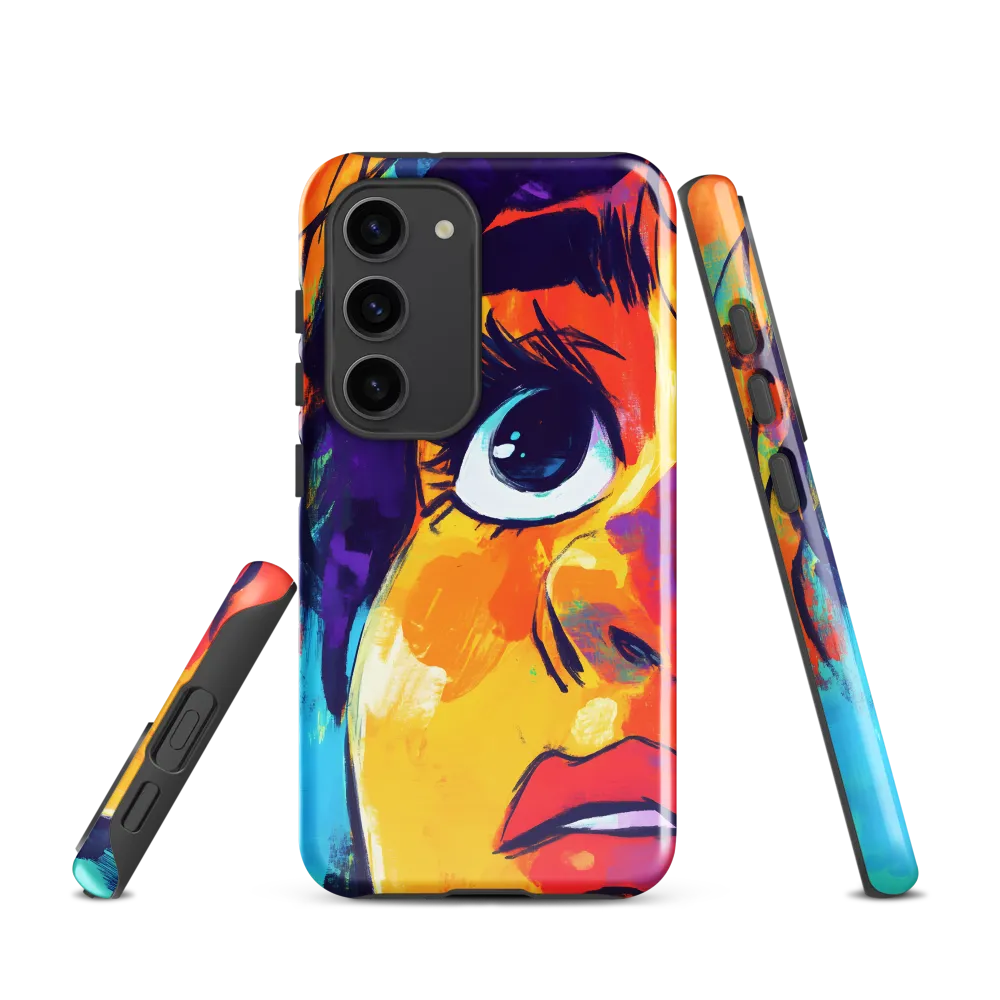 Eyes Full of Wonder | Phone Case |  S23 | Tough Case | Glossy