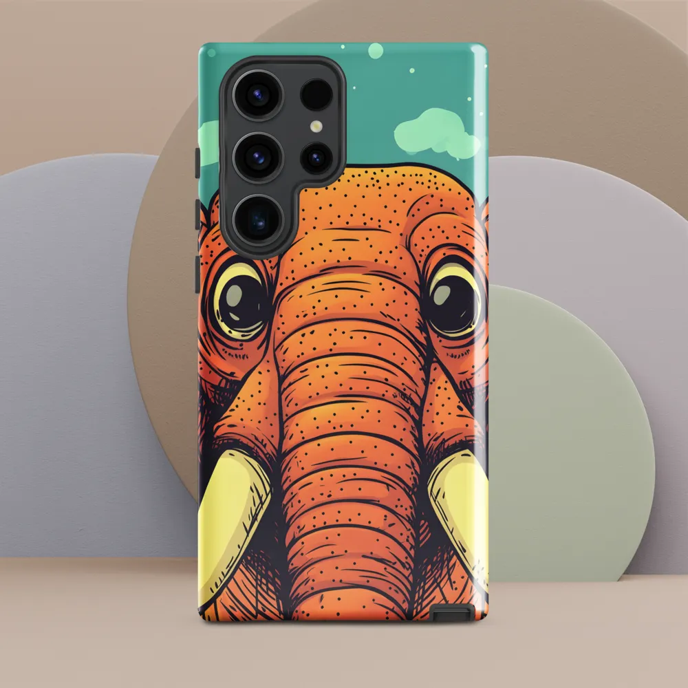 Whimsical Majesty: The Playful Elephant