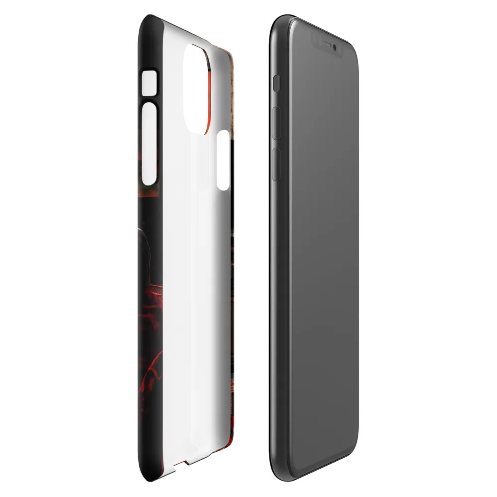 Gaze into the Ember Horizon | Phone Case |  11 Pro Max | Snap Case | Glossy