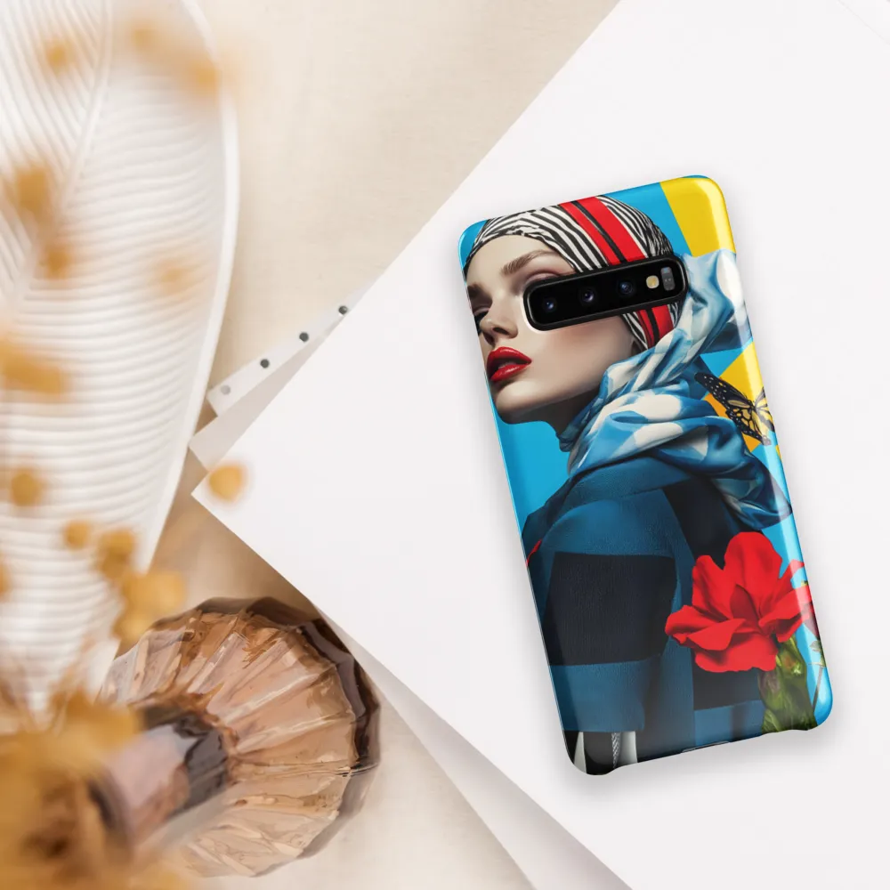 Vibrance and Elegance in Fashion | Phone Case |  S10 Plus | Snap Case | Glossy