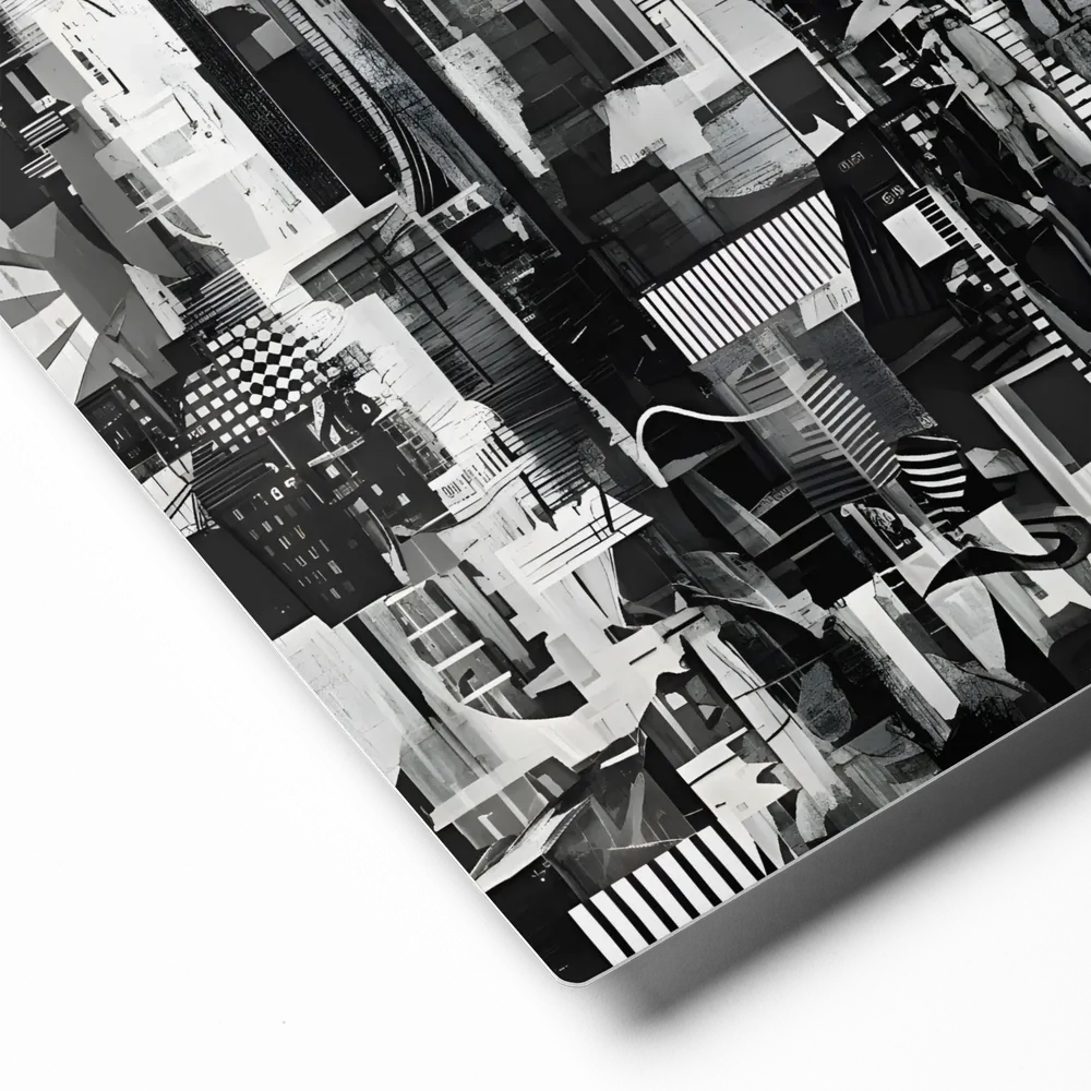 Woodpecker Collage 
 Metal Print | 12″x 12″