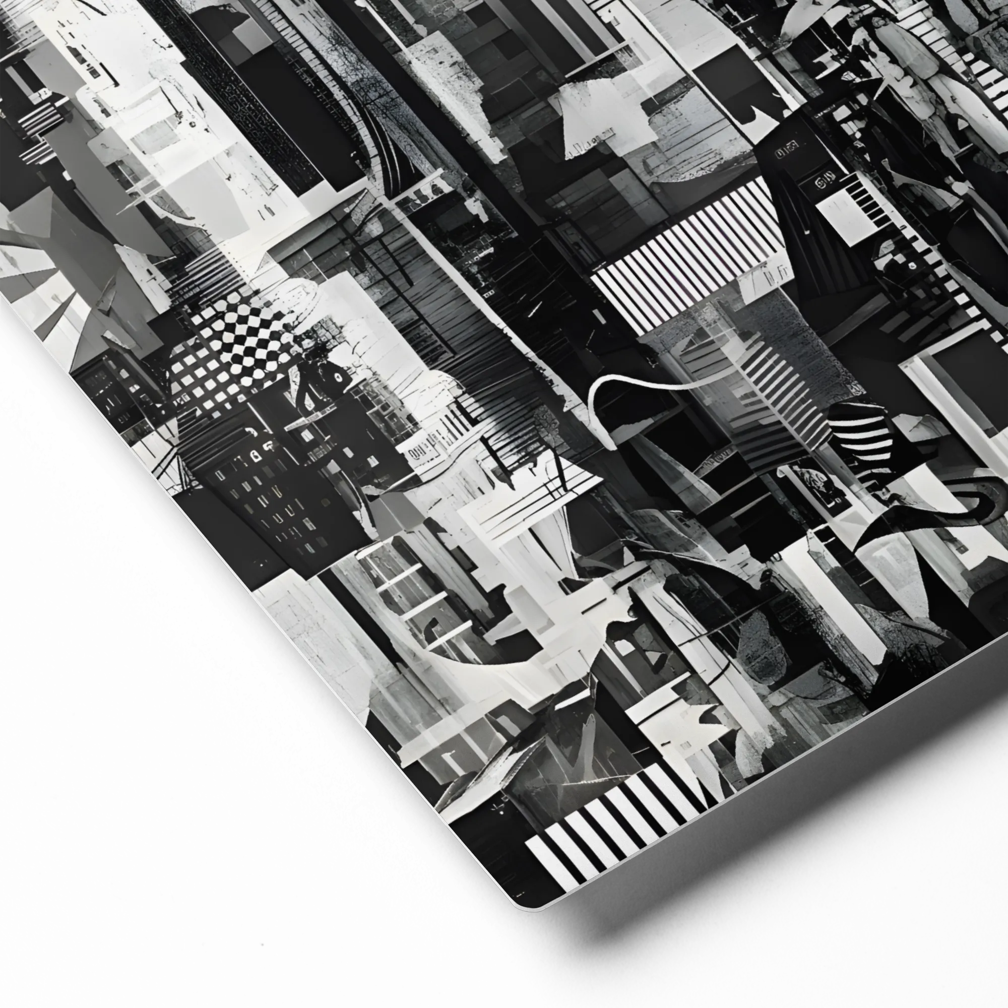 Woodpecker Collage 
 Metal Print | 12″x 12″