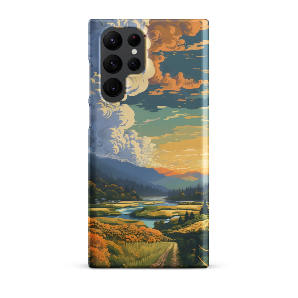 Tranquil Valley at Dusk