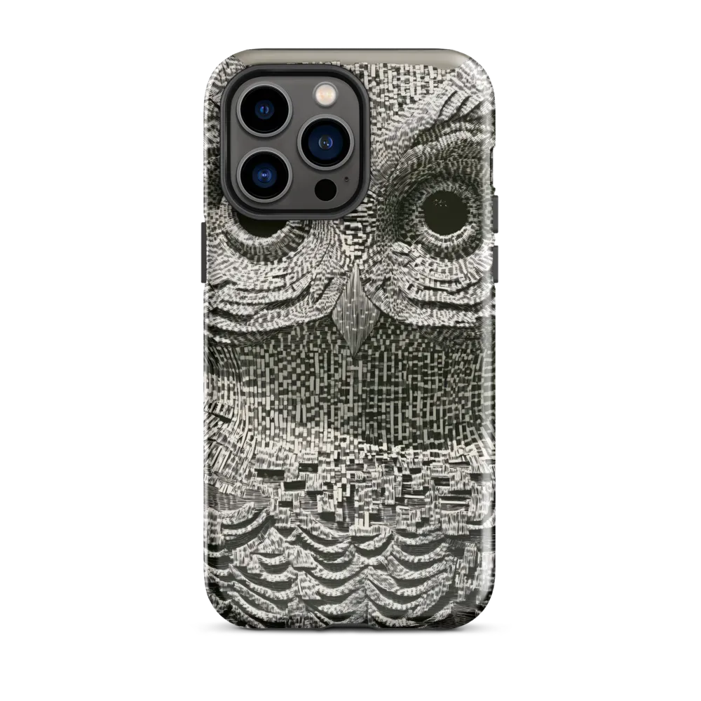 Intricate Owl of Textures