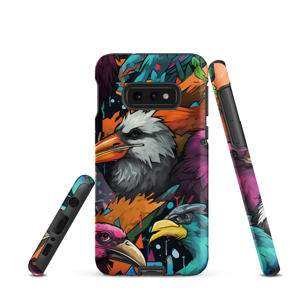 Avian Vortex: A Celebration of Color and Form