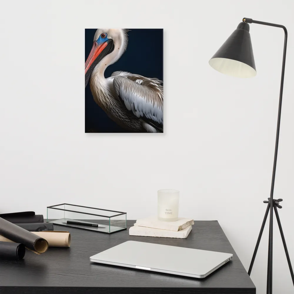 Majestic Pelican Portrait