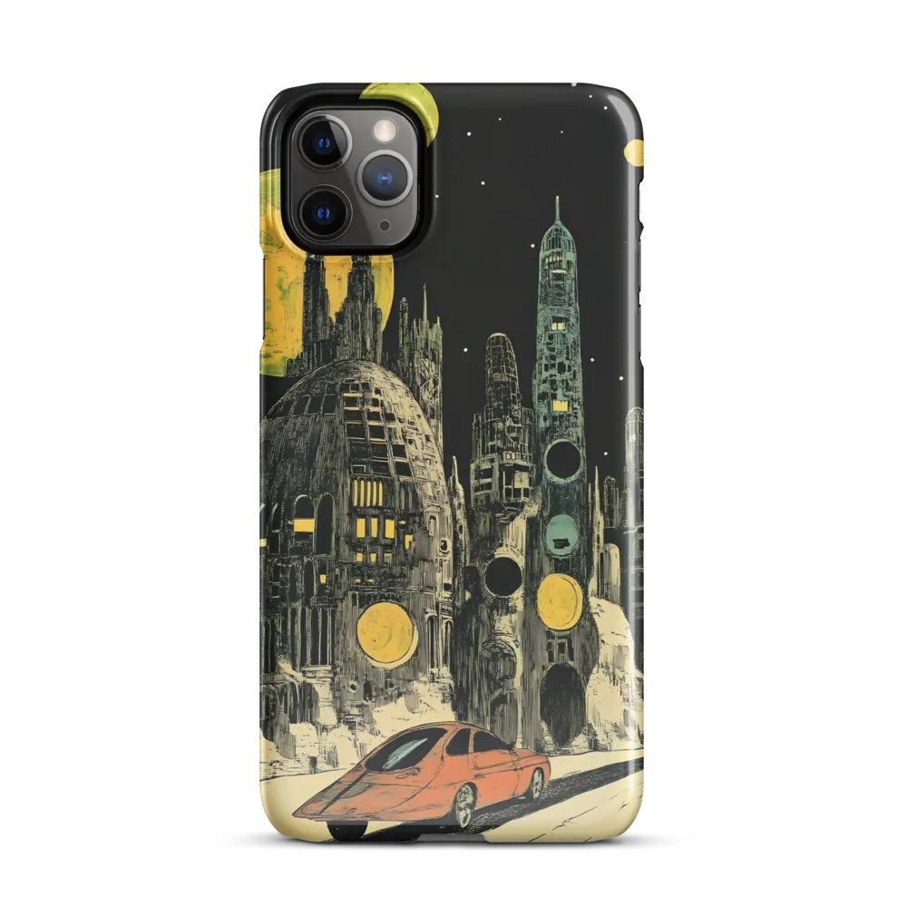 Odyssey in a Futuristic City | Phone Case |  11 Pro Max | Snap Case | Glossy