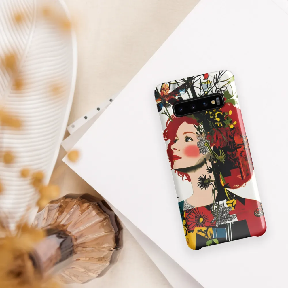 Floral Dreams | Phone Case |  S10 | Snap Case | Glossy