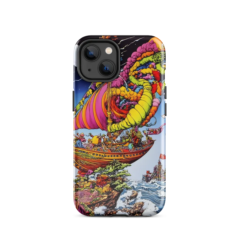 Voyage of Whimsy: A Surreal Sailor's Dream | Phone Case |  14 | Tough Case | Glossy