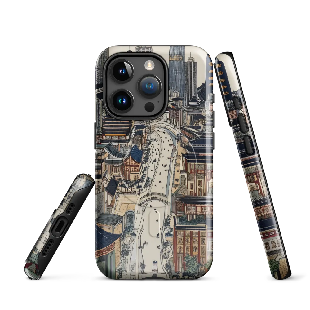 Urban Harmony: A Fusion of Tradition and Modernity | Phone Case |  15 Pro | MagSafe® Tough Case | Glossy