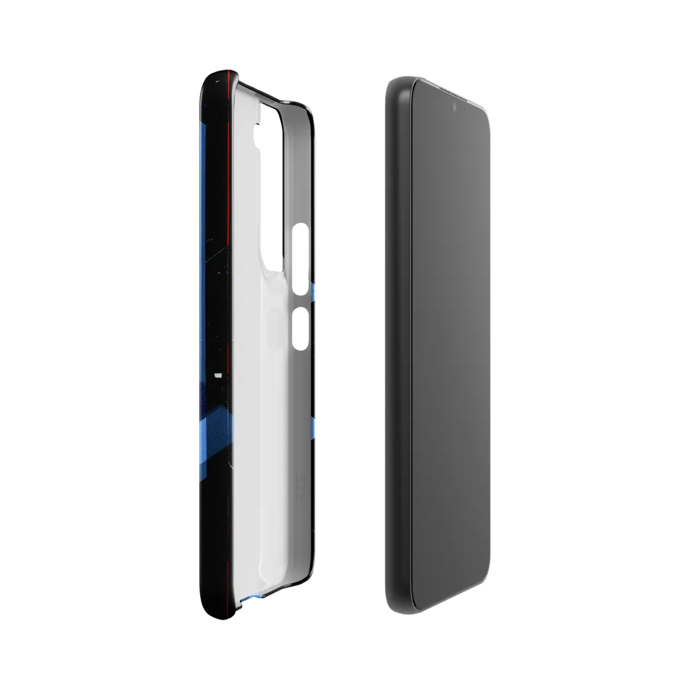 Blueprint of Depth | Phone Case |  S22 | Snap Case | Glossy