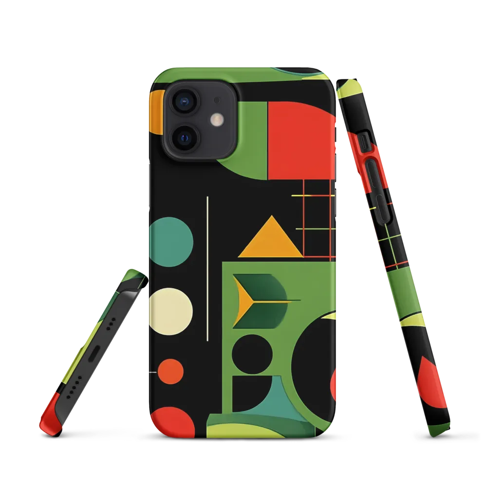Geometric Harmony | Phone Case |  12 | Snap Case | Matte