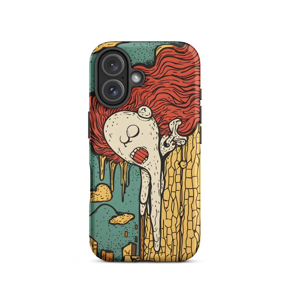 Whimsical Gaze from the Cliff | Phone Case