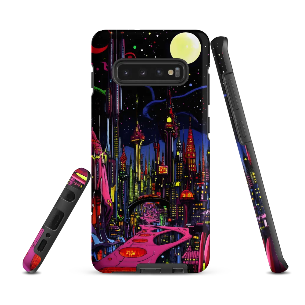 Neon Dreams of a Futuristic City
