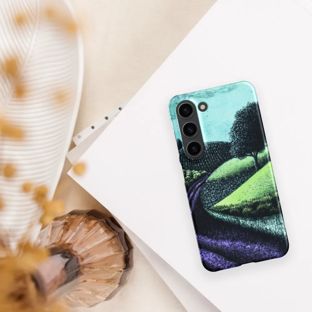 Winding Serenity: A Modern Landscape