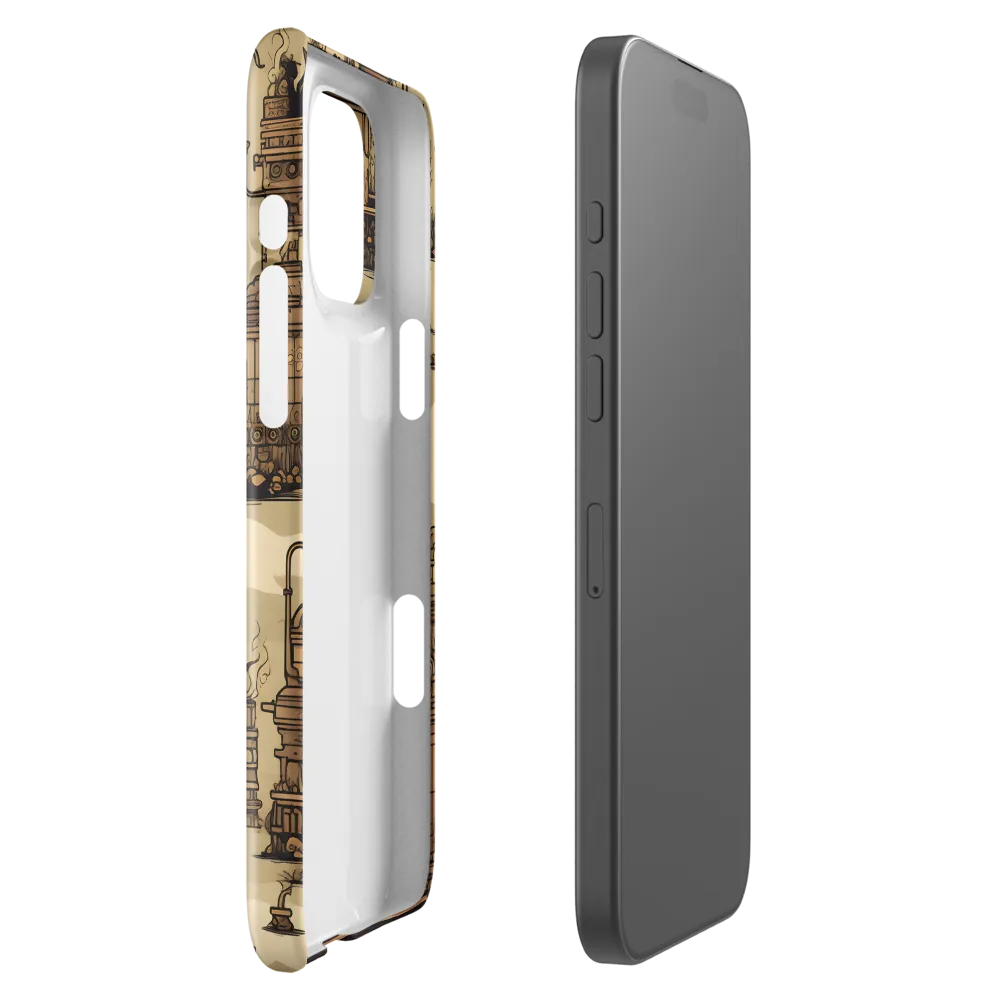 Whimsical Industrial Landscape | Phone Case |  16 Pro Max | Snap Case | Glossy