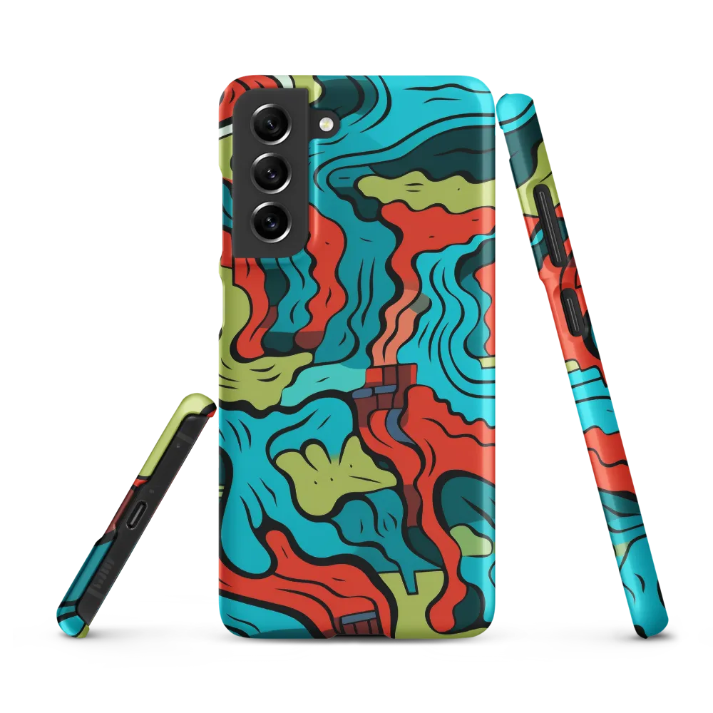 Flow of Color | Phone Case |  S21 FE | Snap Case | Matte