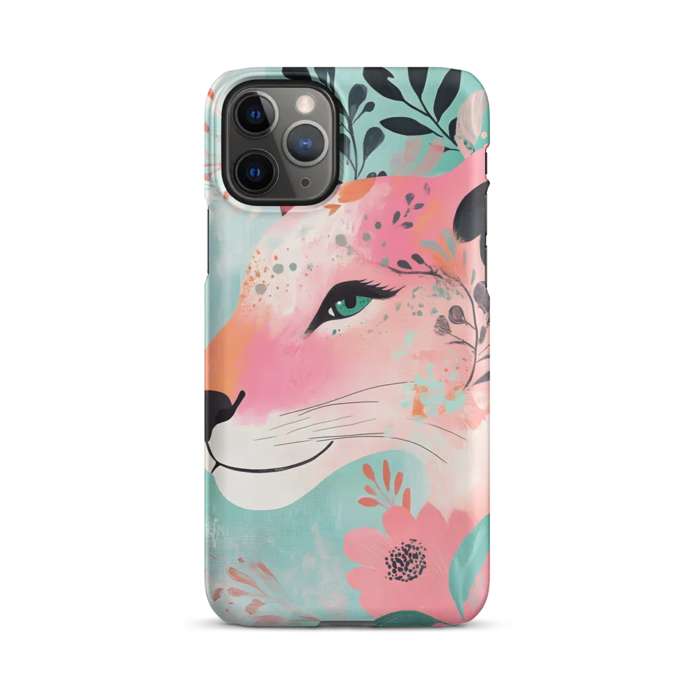 Whimsical Majesty: A Floral Lion