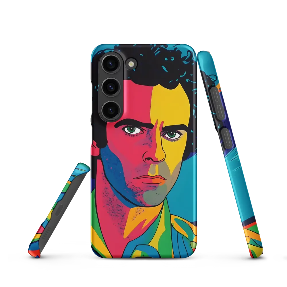 Electric Visage: A Portrait of Vibrance