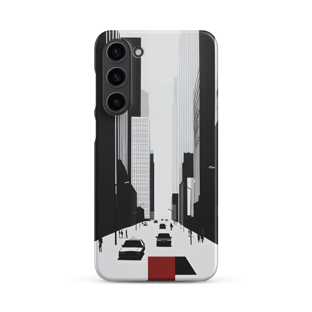 Urban Solitude: A Minimalistic Cityscape