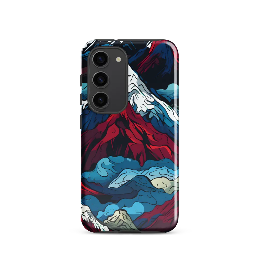 Mountain Majesty: An Abstract Voyage