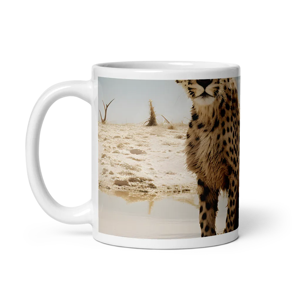 Silent Watchers of the Savanna | Mug with White inside | 11 oz