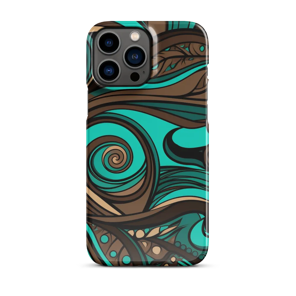Fluctuating Currents | Phone Case |  13 Pro Max | Snap Case | Glossy