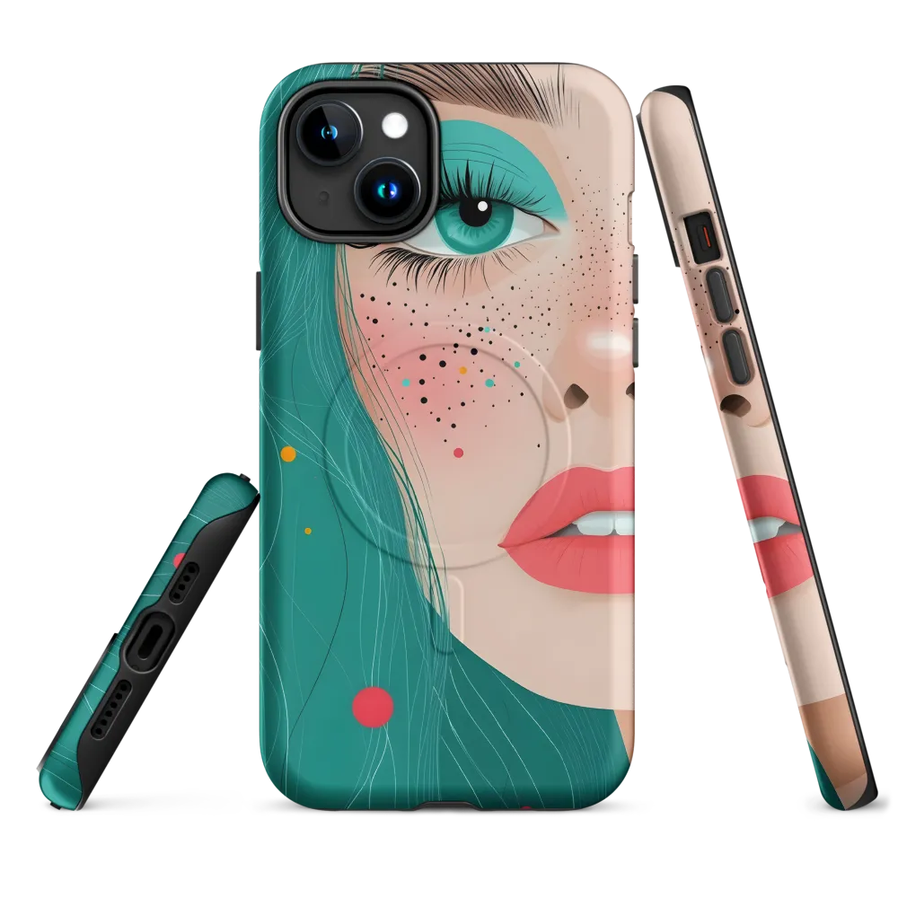 A Playful Portrait: Turquoise Temptation