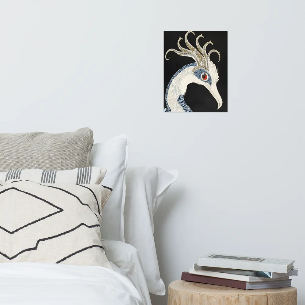 Elegance of the Majestic Peacock | Poster | 11″×14″