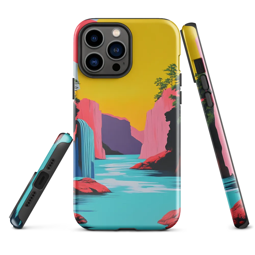 Dreamscape of Pink Cliffs and Turquoise Waters