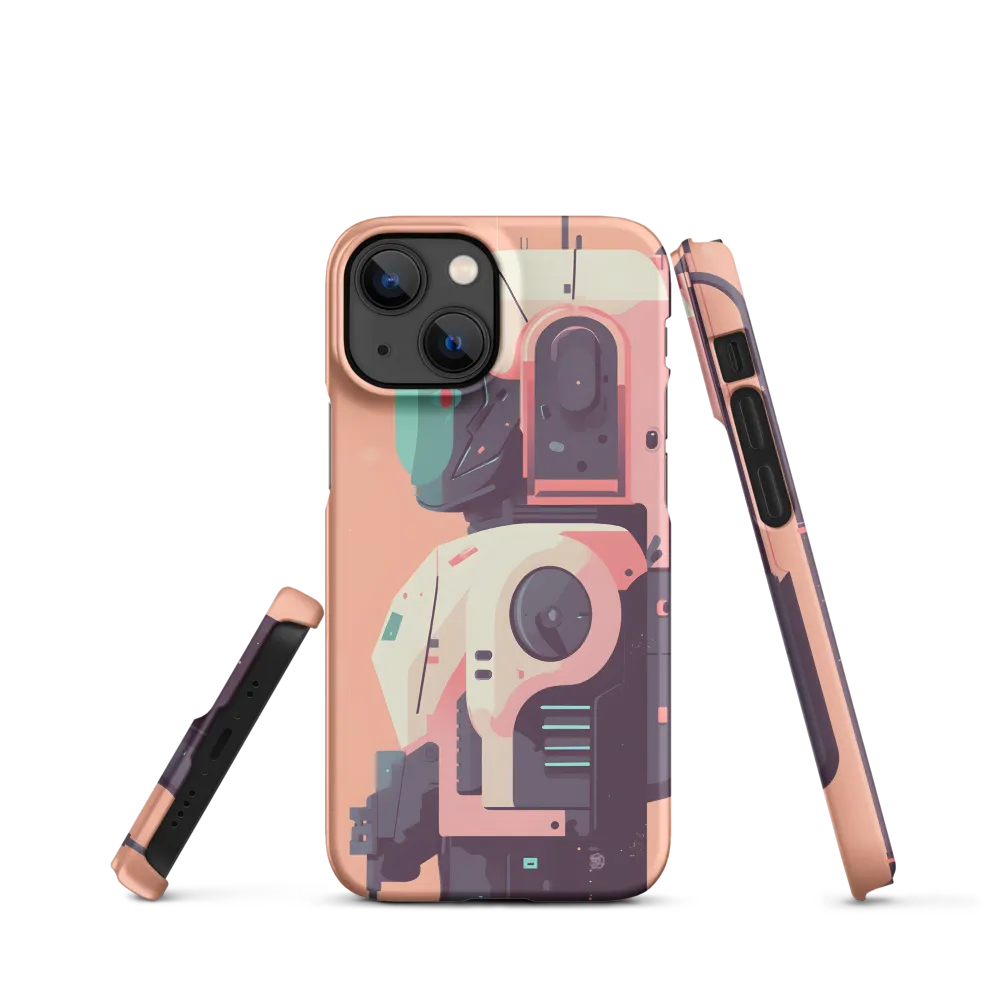 Futuristic Astronaut Bot | Phone Case |  13 Mini | Snap Case | Matte