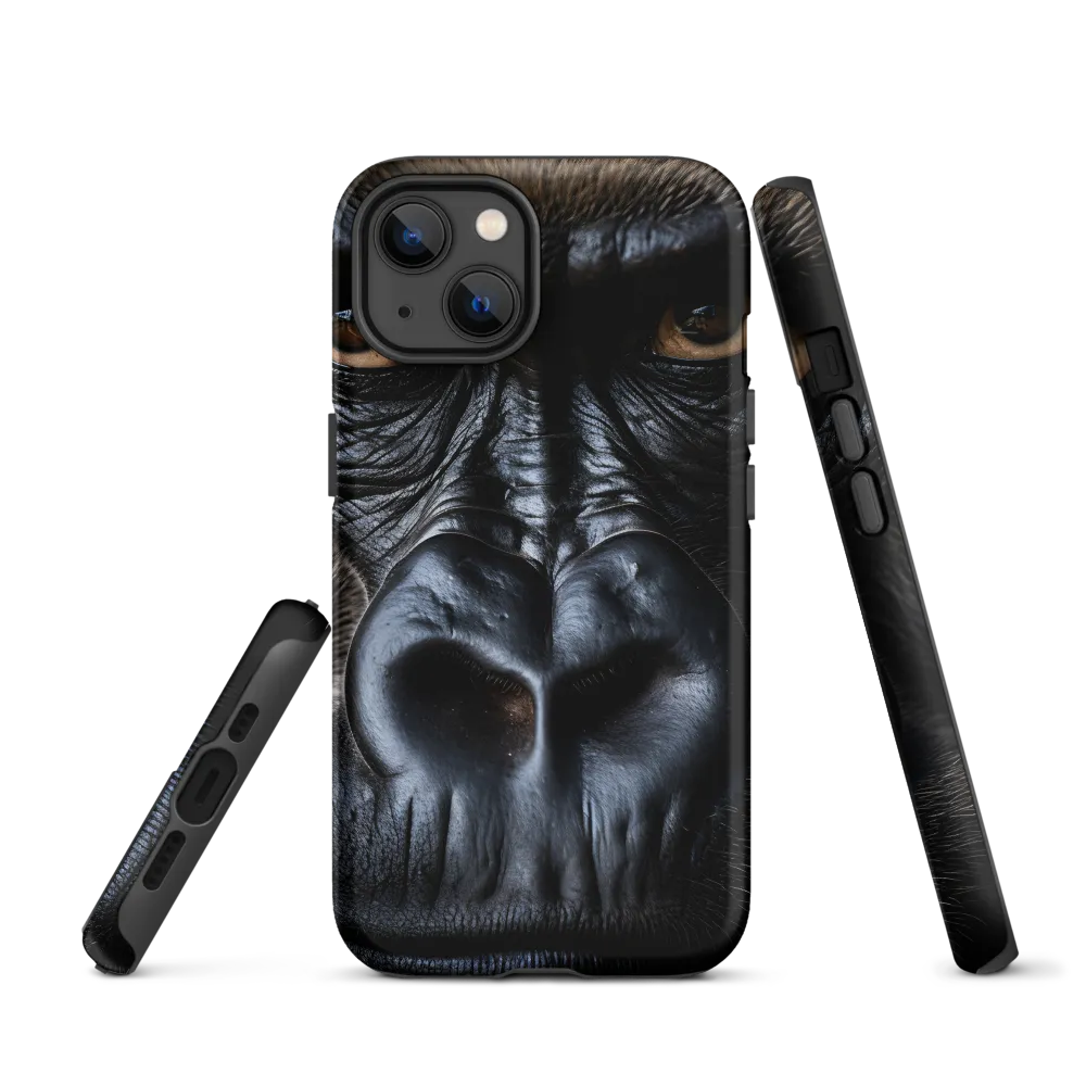 Gaze of the Wild: A Gorilla's Portrait