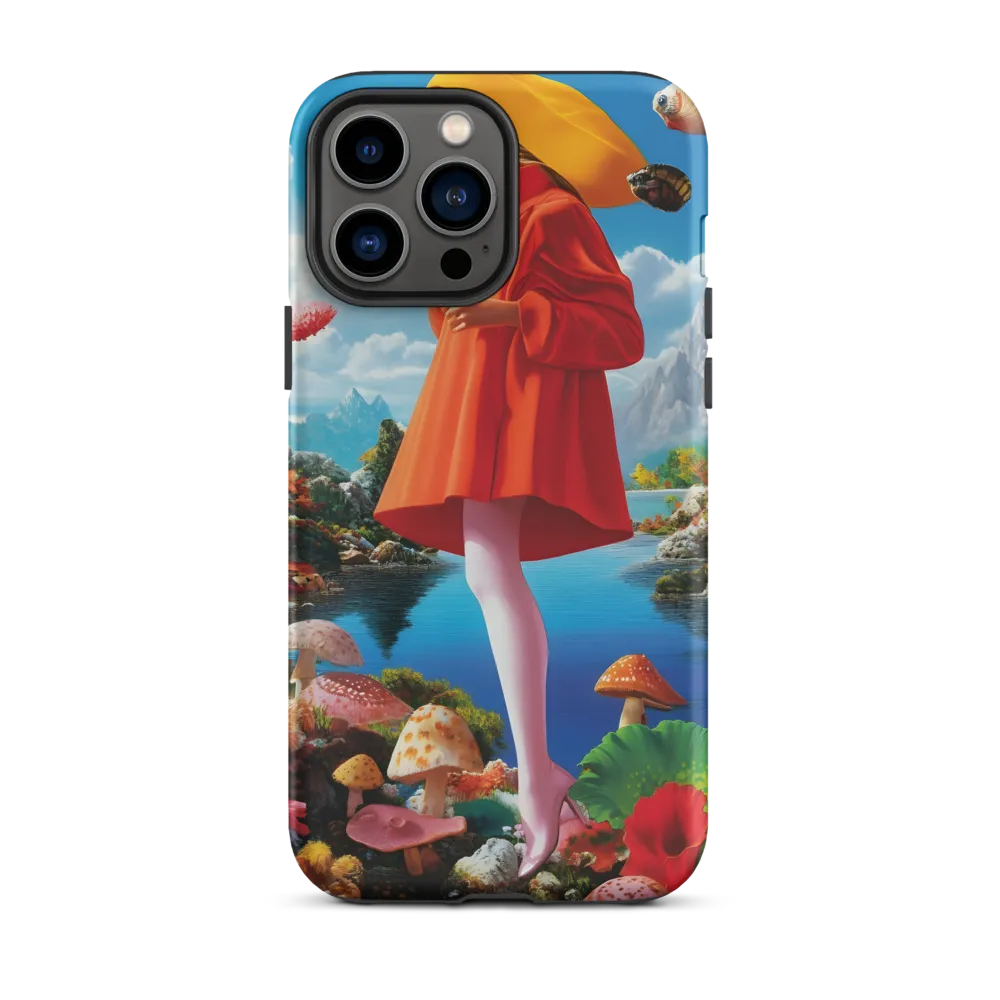 Dreamscape in Orange and Blue